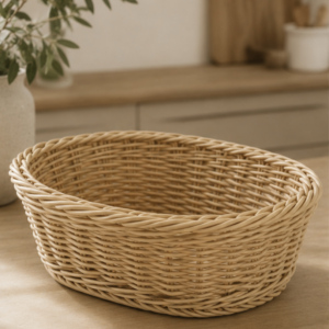 Brødkurv i Natur Plast